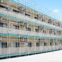 株式会社BRAST（ブラスト）/ 足場工事、低層物件、本足場、2013年のイメージ